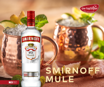 Smirnhoff vodka - Smirnhoff Mule cocktail uw topSlijter nb