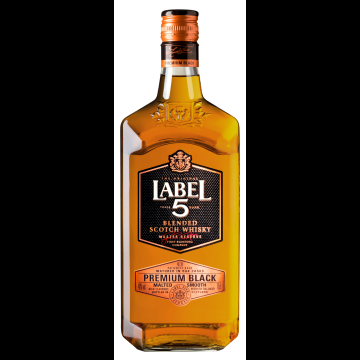 Label 5 Scotch Whisky Premium Black