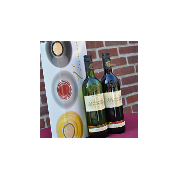 Caves d'Albret wit en rood in geschenkdoos