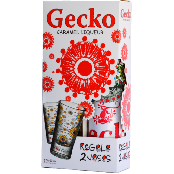 Gecko Caramel Liqueur (giftpack)