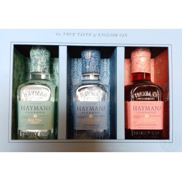 Hayman's Cadeauverpakking Met 3 x 20cl