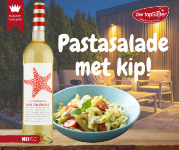 Mar da Palha Sauvignon Blanc - pastasalade met kip - uw topSlijter (1)