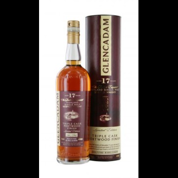 Glencadam 17 Years Old Triple Wood Highland Single Malt Whisky Portwood